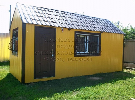 фото Вагончик для дачи